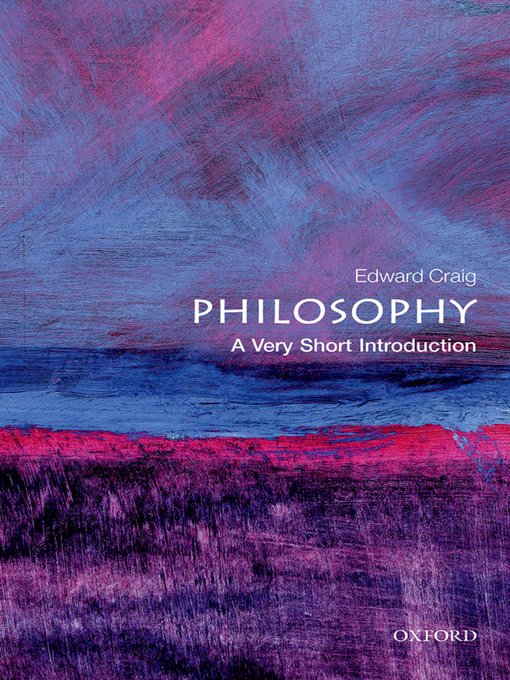 Title details for Philosophy by Edward Craig - Wait list